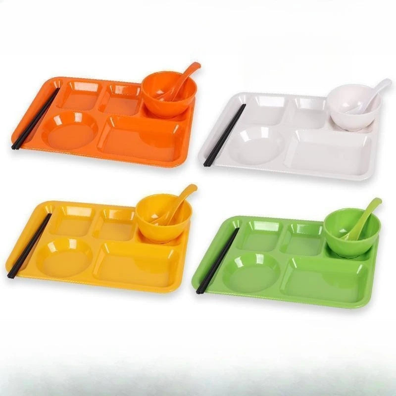 Multi Section Dining Tray Set
